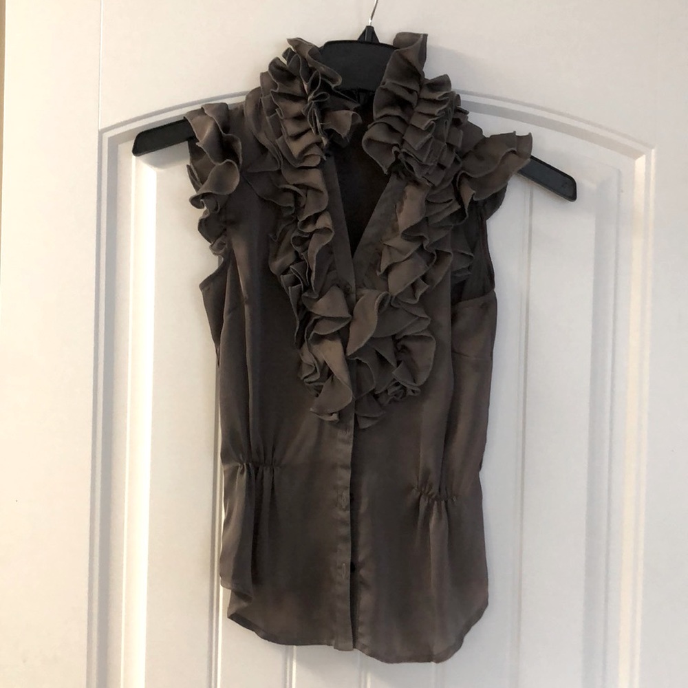 AZIZ Brown medium shirt
